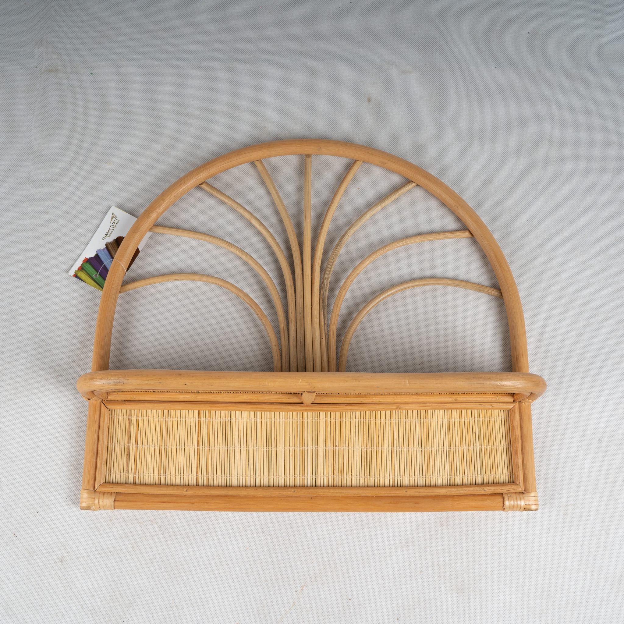 New Trendy Bathroom Rattan Wall Hanging Shelf TT6640 Mây Tre