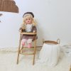 Rattan doll chair